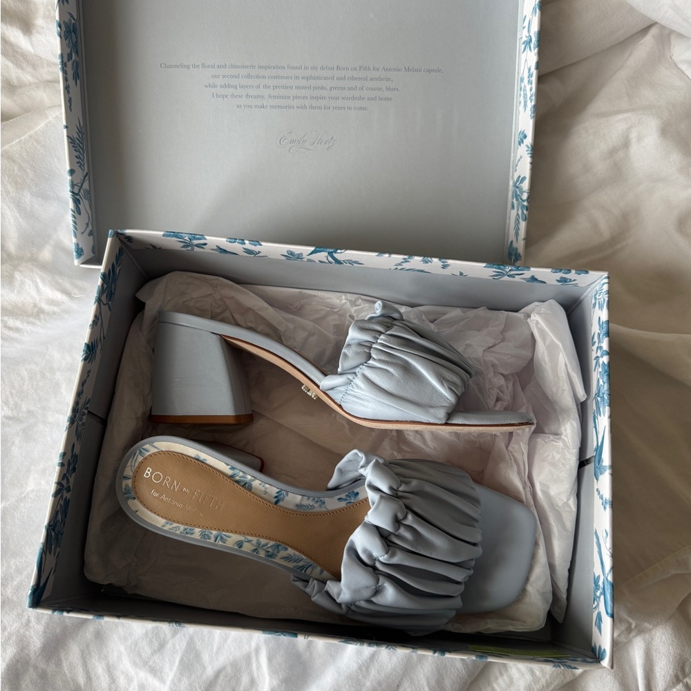 Born x Antonio Melani heels